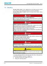 Preview for 62 page of Kracht VC 0,025 Operating Instructions Manual