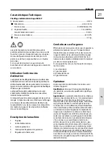 Preview for 21 page of Kraft Werkzeuge 05174 Translation Of The Original Instructions