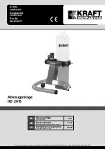 Preview for 1 page of Kraft Werkzeuge 3906301917 Translation From The Original Instruction Manual