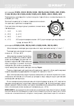 Предварительный просмотр 11 страницы KRAFT BD-135QX Manual