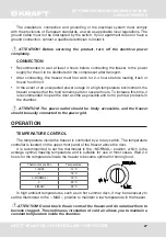 Предварительный просмотр 27 страницы KRAFT KF-HS125W User Manual