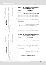 Preview for 17 page of KRAFT KF-HS180W User Manual