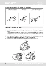 Предварительный просмотр 16 страницы KRAFT KF-KVC259 User Manual