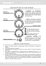 Предварительный просмотр 13 страницы KRAFT KF-MO3801BL Manual