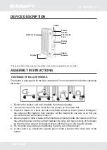 Preview for 15 page of KRAFT KF-ORC4511TSW User Manual