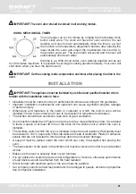 Preview for 21 page of KRAFT TCH-OM704BLG User Manual