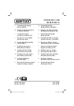 Kraftixx 45.140.35 Original Operating Instructions preview