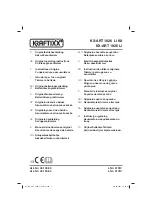 Kraftixx KX-ART 1826 Li Kit Original Operating Instructions preview