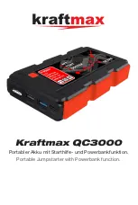 Kraftmax QC3000 Manual предпросмотр