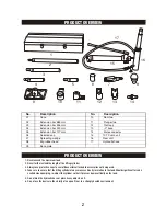 Preview for 2 page of KRAFTWERK 38125 Instruction Manual