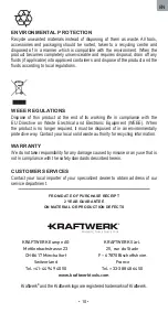 Предварительный просмотр 10 страницы KRAFTWERK 506.000.080 User Manual