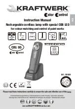 Preview for 1 page of KRAFTWERK Color Control 32033 Instruction Manual