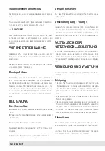 Preview for 4 page of Kraissmann 1850 RW 2P User Manual