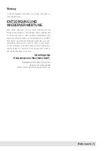 Preview for 5 page of Kraissmann 1850 RW 2P User Manual