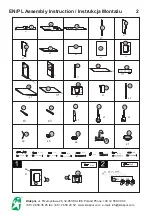 Preview for 2 page of krakpol White Classic Kitchen 102/246107 Assembly Instruction