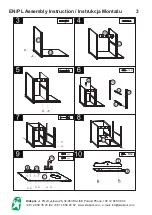 Preview for 3 page of krakpol White Classic Kitchen 102/246107 Assembly Instruction