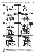 Preview for 4 page of krakpol White Classic Kitchen 102/246107 Assembly Instruction