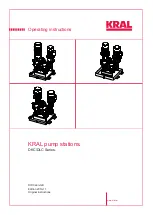 Предварительный просмотр 1 страницы KRAL DKC Series Operating Instructions Manual