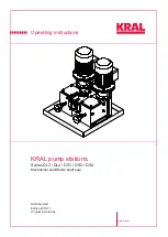 KRAL DL3 Series Operating Instructions Manual preview