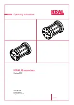 Preview for 1 page of KRAL OMH Series Operating Instructions Manual