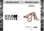 KRAM telecom 68656 Instructions preview