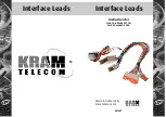 Preview for 1 page of KRAM telecom 68657 Instructions