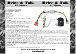 Preview for 2 page of KRAM telecom Drive & Talk Quick Manual