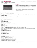 Preview for 1 page of Kramer 3232D Specifications