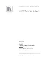 Preview for 1 page of Kramer 640R User Manual