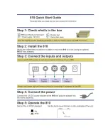 Preview for 2 page of Kramer 810 User Manual