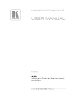 Preview for 1 page of Kramer 908 User Manual