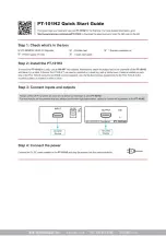 Preview for 2 page of Kramer BTX KRA-PT101H2 User Manual