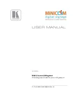 Kramer DS Vision Digital User Manual preview