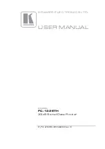 Kramer FC-132ETH User Manual preview