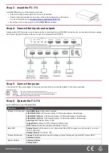 Preview for 2 page of Kramer FC-174 Quick Start Manual