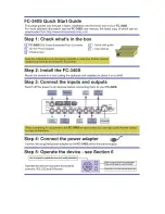 Preview for 2 page of Kramer FC-340S User Manual