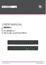 Kramer FC-404NETxl User Manual preview