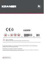 Предварительный просмотр 53 страницы Kramer FC-404NETxl User Manual