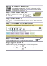 Preview for 2 page of Kramer FC-41 User Manual