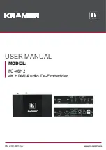 Preview for 1 page of Kramer FC-46H2 User Manual