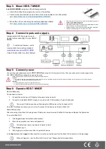 Предварительный просмотр 2 страницы Kramer KDS-7-MNGR Quick Start Manual