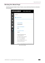 Preview for 49 page of Kramer KDS-SW2-EN7 User Manual