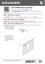 Preview for 1 page of Kramer KT-107-OWLK Quick Start Manual