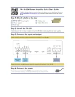 Preview for 2 page of Kramer PA-150 User Manual