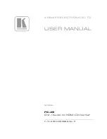 Preview for 1 page of Kramer PC-49 User Manual