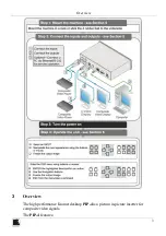 Предварительный просмотр 6 страницы Kramer PIP-4 User Manual