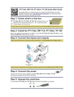 Preview for 2 page of Kramer PT-110xl User Manual