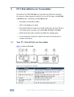 Preview for 8 page of Kramer PT-110xl User Manual