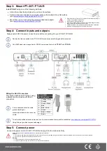 Предварительный просмотр 2 страницы Kramer PT-2UT/R-KIT Quick Start Manual