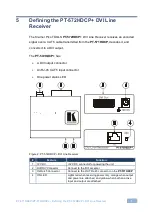 Preview for 10 page of Kramer PT-571HDCP User Manual